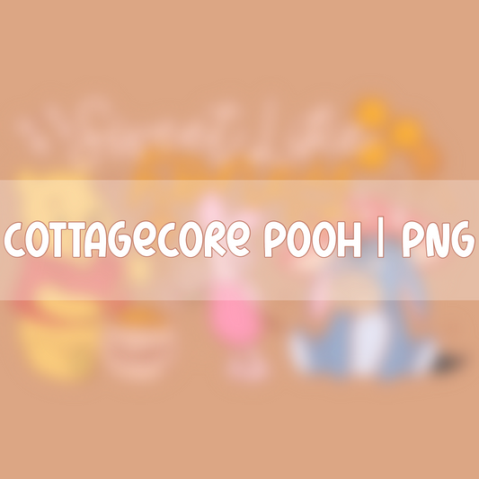 Cottagecore Pooh | PNG