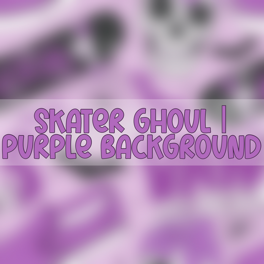 Skater Ghoul | Purple BG