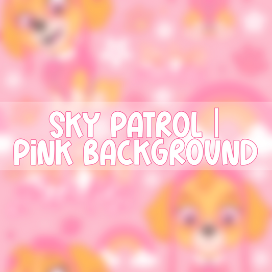 Skye Patrol | Pink Background