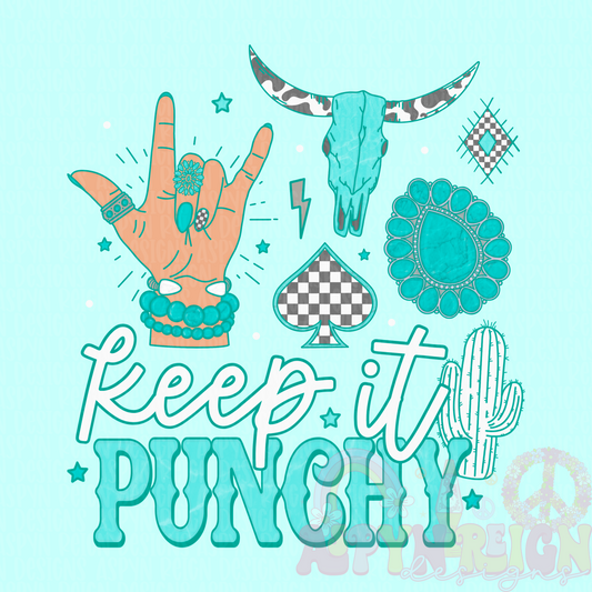 Keep it Punchy | PNG