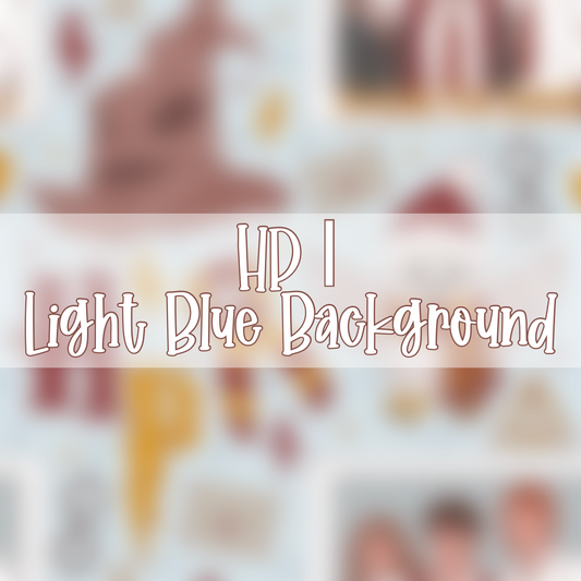 HP | Light Blue Background