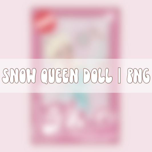 Snow Queen Doll | PNG