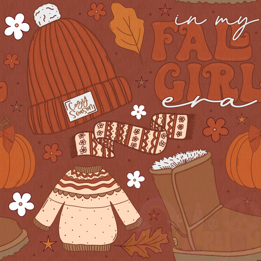 Fall Girl | Dark Background