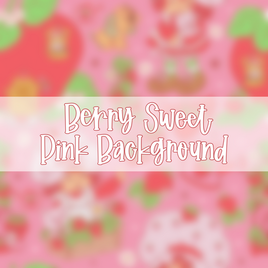 Berry Sweet | Pink Background