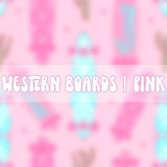 Western Boards | Pink