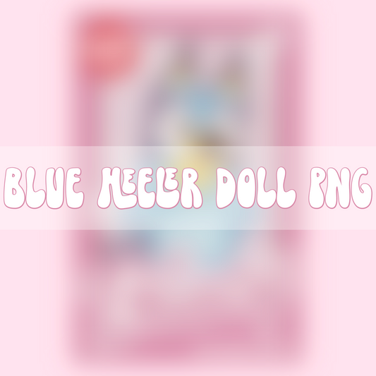 Blue Heeler Doll | PNG