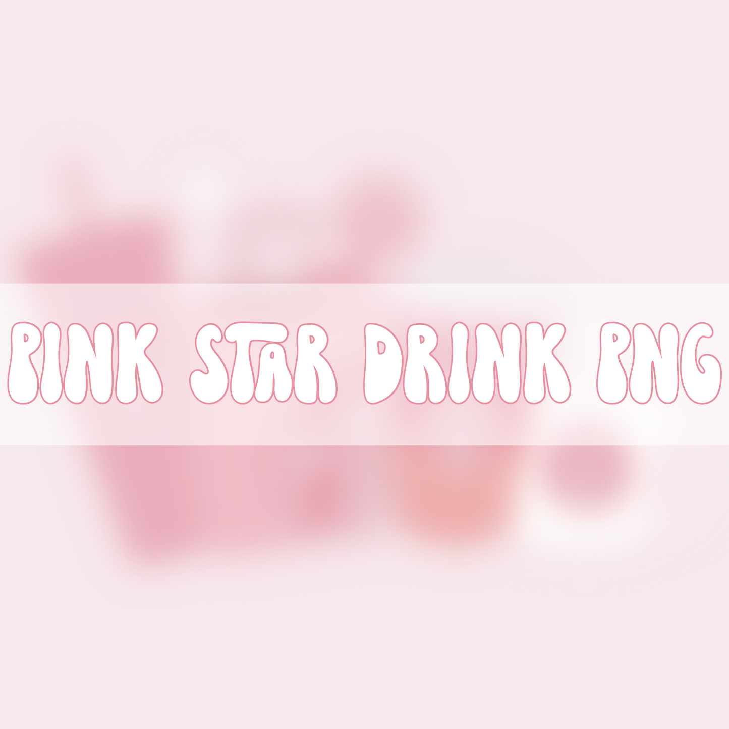 Pink Star Drink | PNG