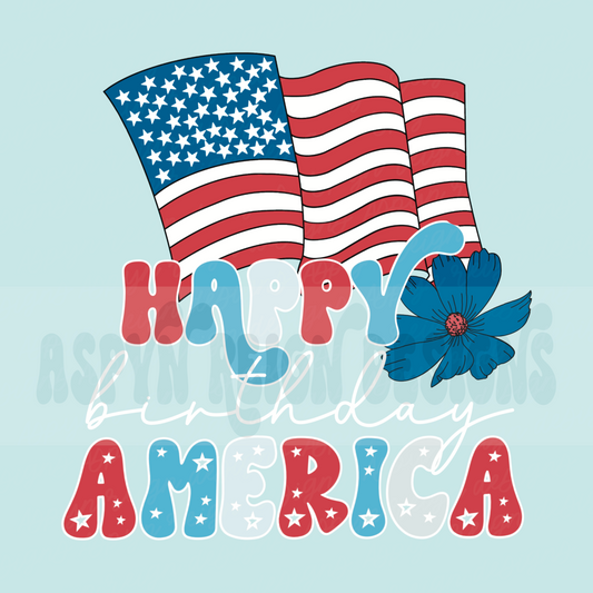 Happy Birthday America | PNG